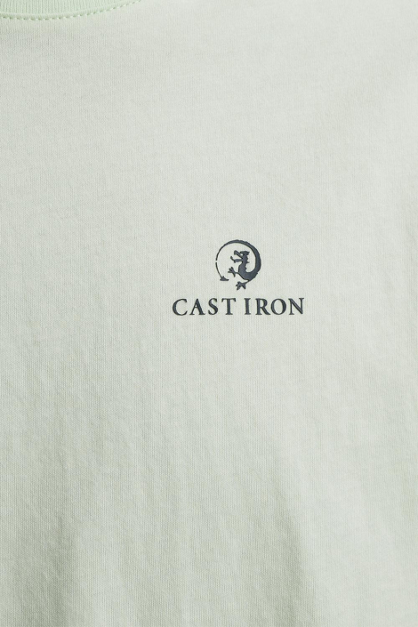 Cast Iron groene heren t-shirt