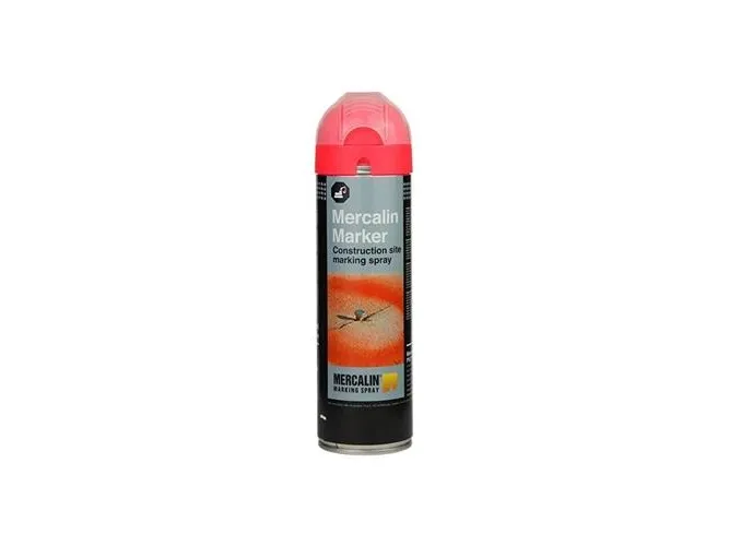 Mercalin Marker fluo 500 ml rød