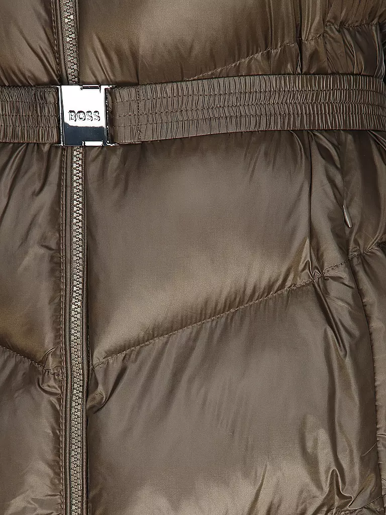 BOSS Steppmantel PAMAXI3 braun