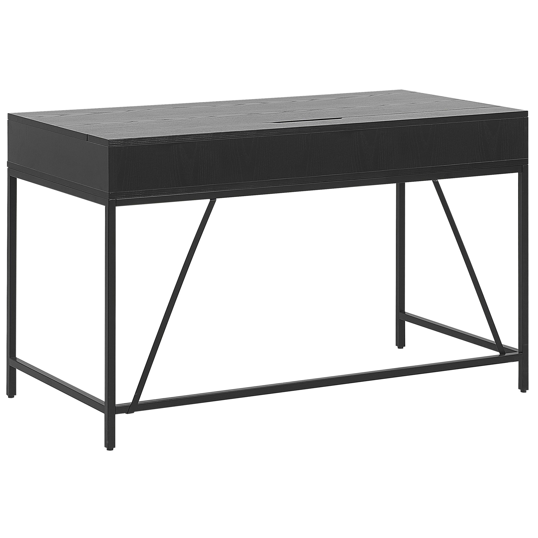 Beliani - JENA - Bureau - Zwart - Vezelplaat