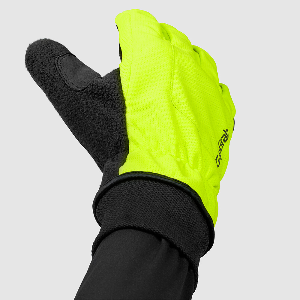 GripGrab Windster 2 Vindtætte Vinter Handsker Gul