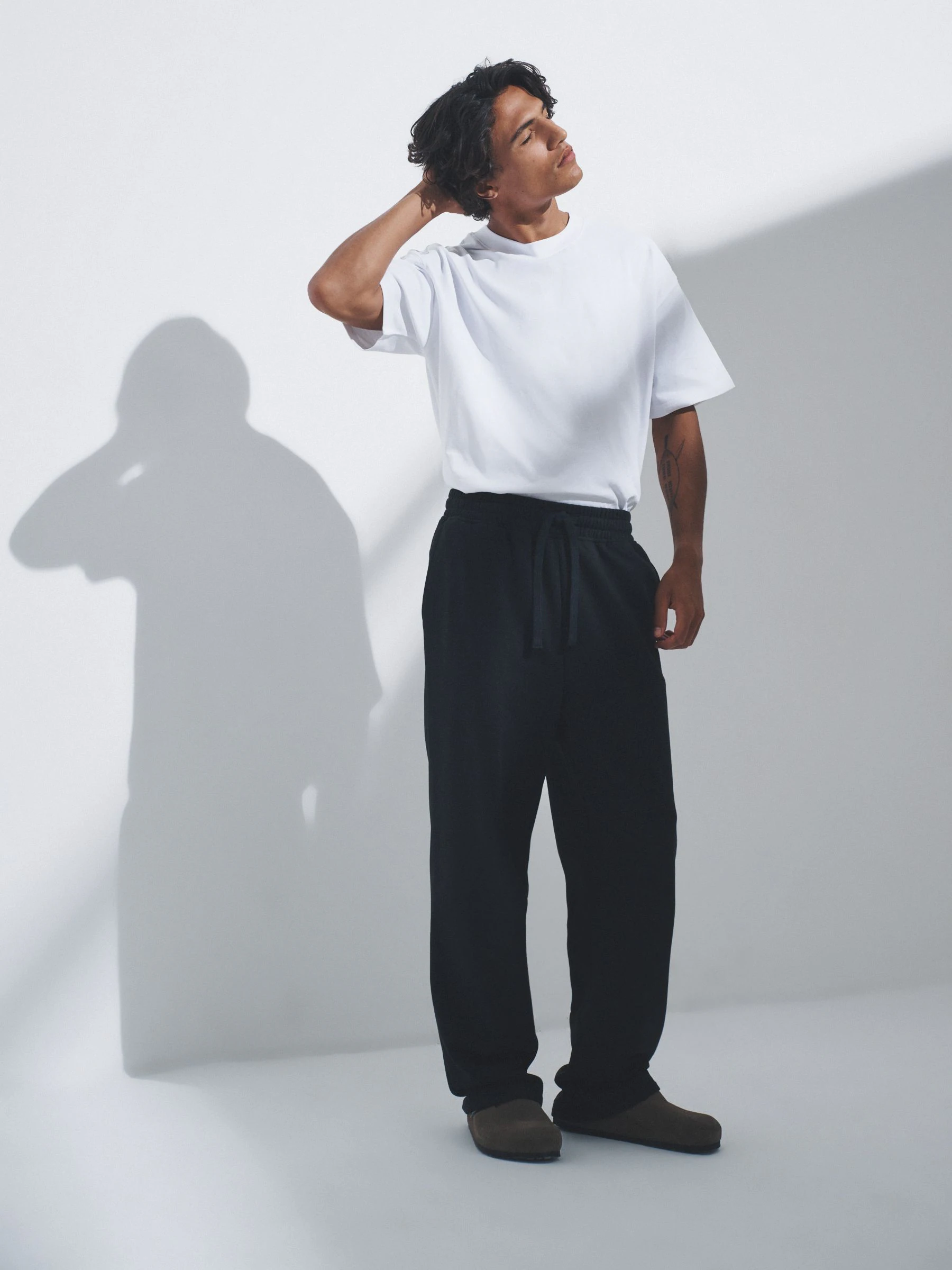 Zwart/grijs - The Set 4 Pack Wide Leg Jogger