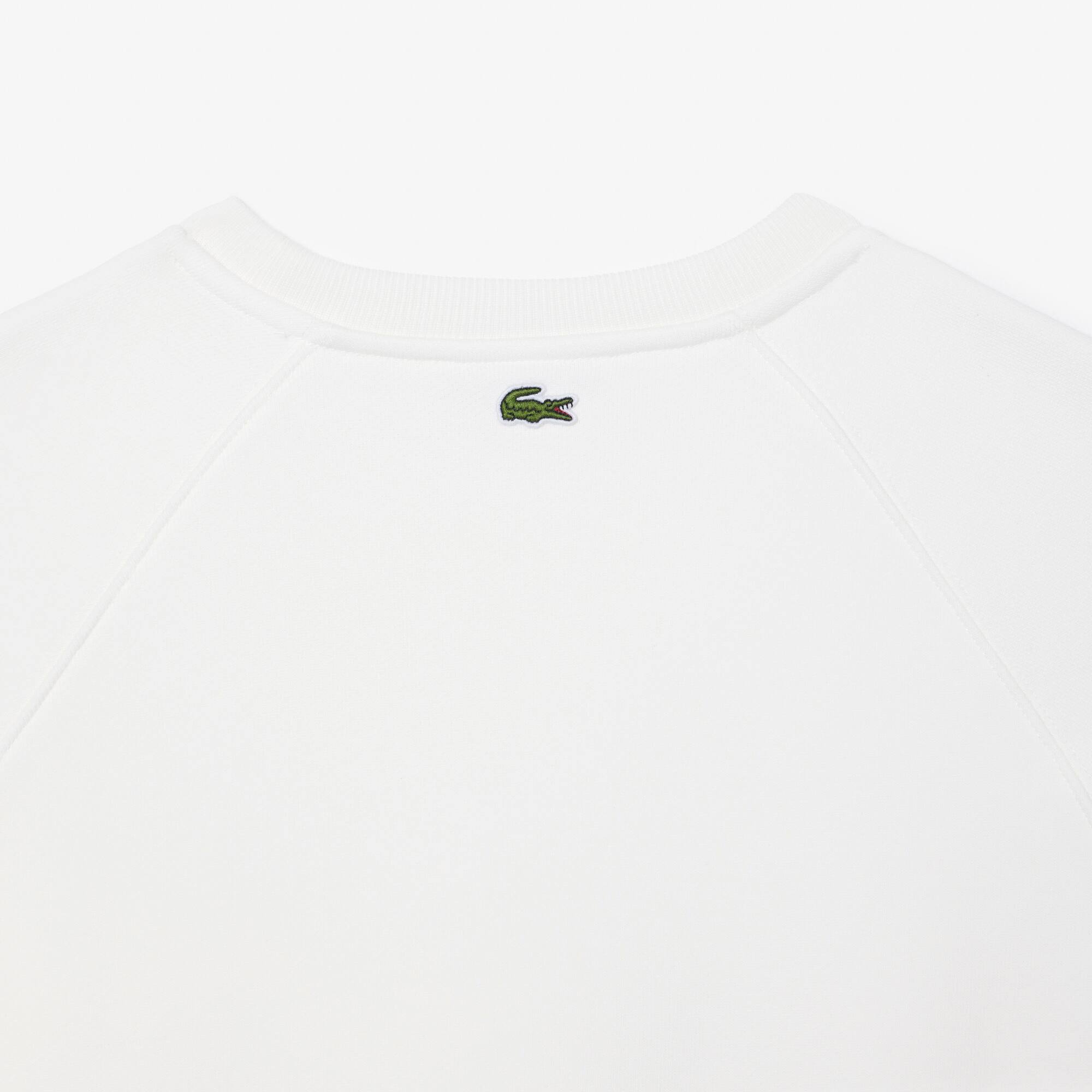 Jogger-Sweatshirt mit Stickerei im lässigen Schnitt Sweatshirts - Weiss - Lacoste - Damen