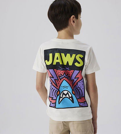 Name It T-Shirt - NkmMakai Jaws - Cloud Tänzerin