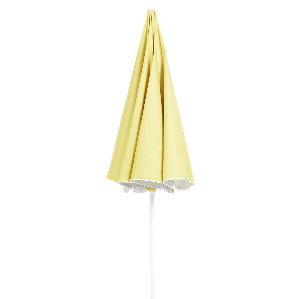 Parasol de plage jaune UV UPF50+ Ø200xH209cm