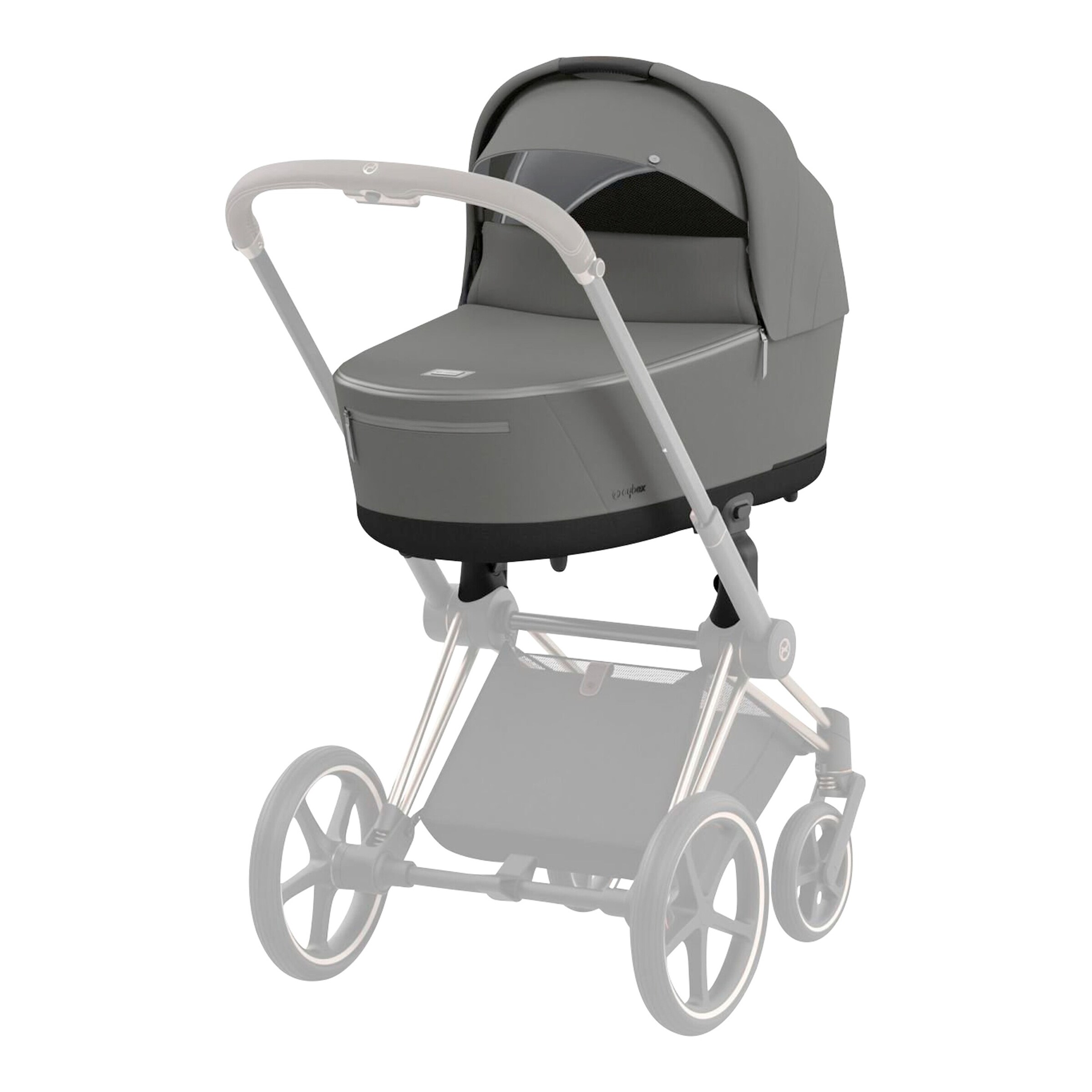Cybex - PLATINUM Lux Tragewanne Comfort für Priam, e-PRIAM soho grey