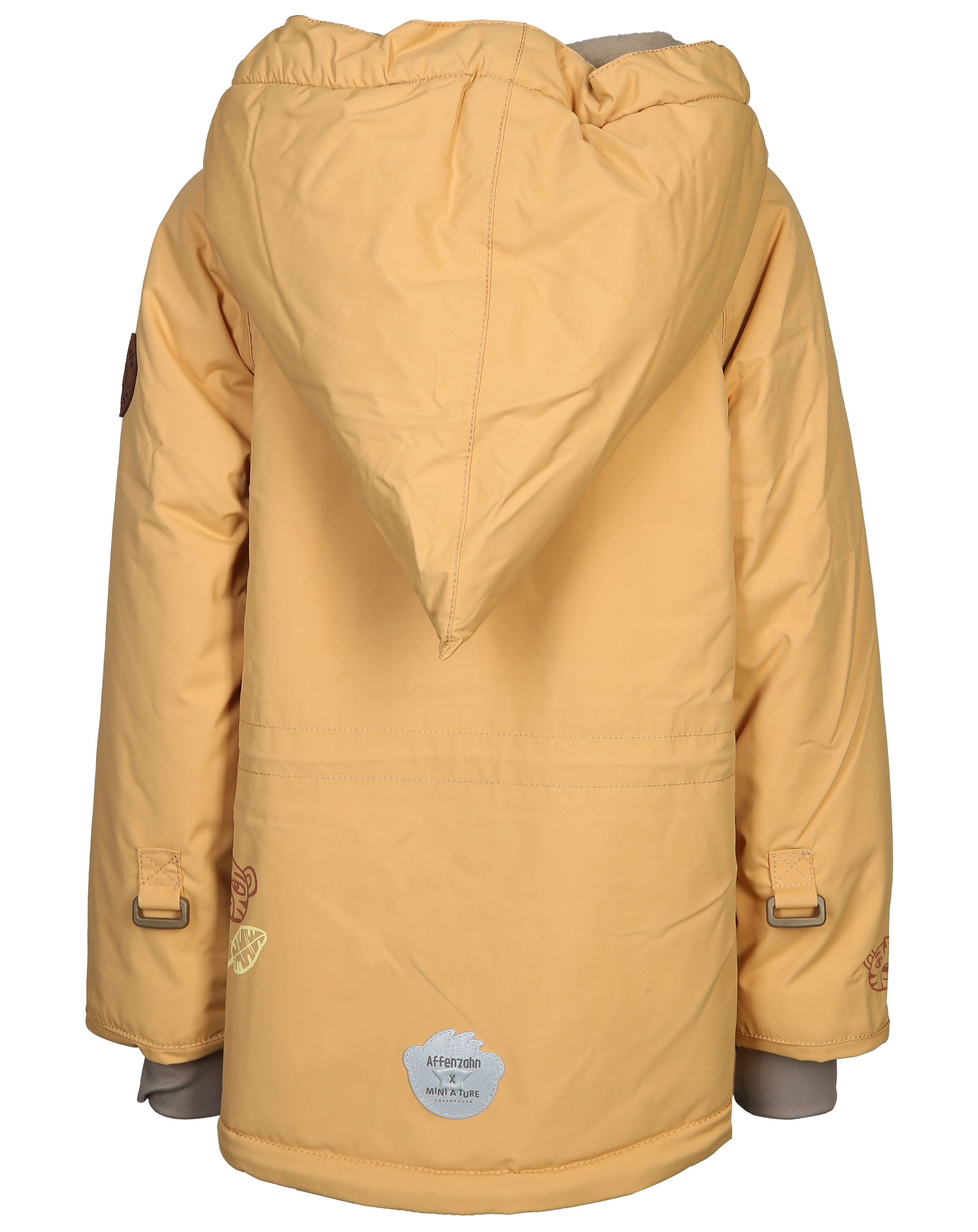 Winterjacke AFFENZAHN MATASLAUG in taffy yellow