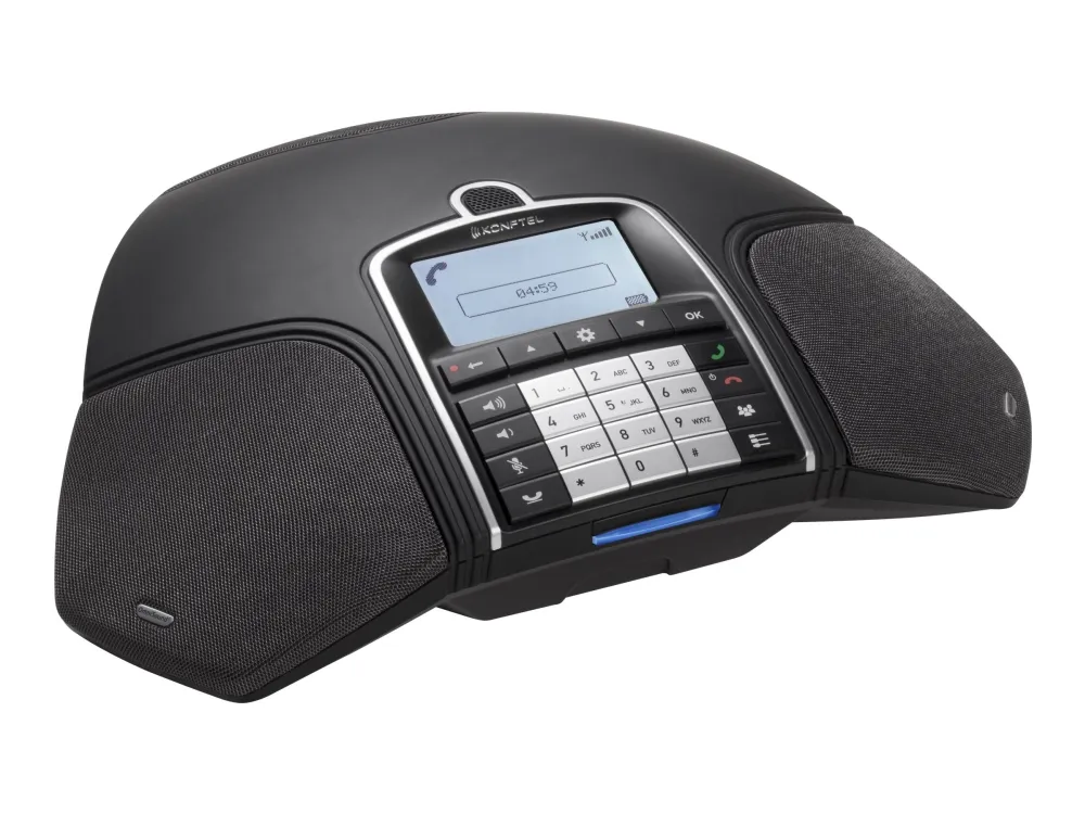 Konftel 300Wx - Trådløs konferencetelefon - DECT\GAP - 3-vejs opkaldskapacitet - sort lakrids - for Konftel C50300Wx Hybrid