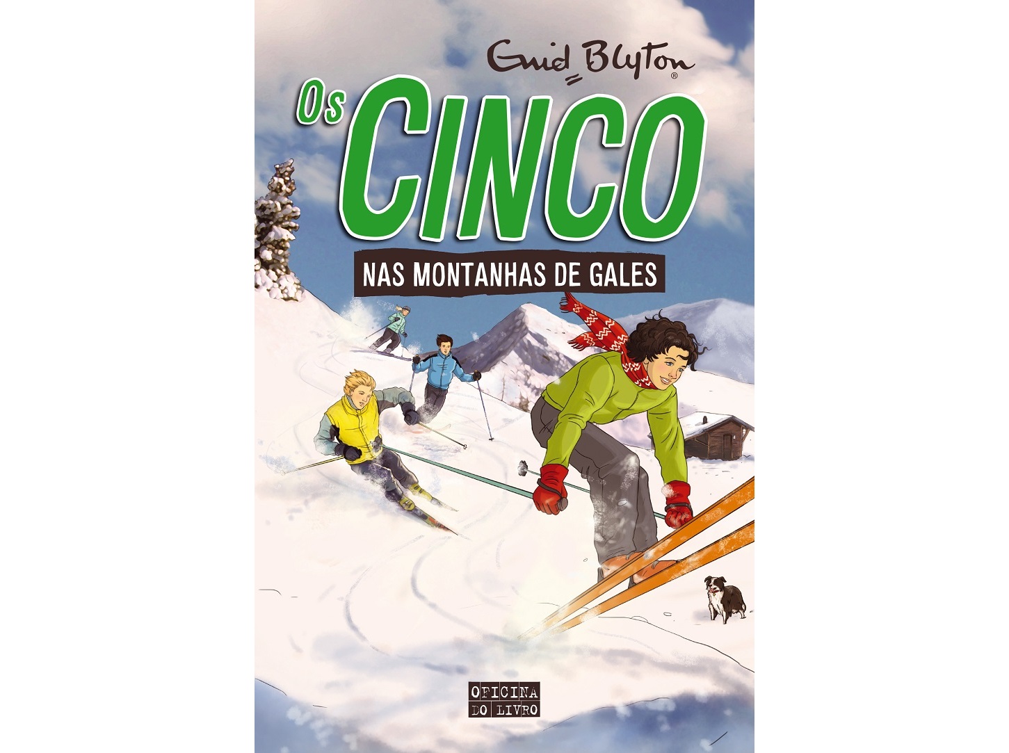 LIVRO OS CINCOS N17 NAS MONTANHAS DE GALES