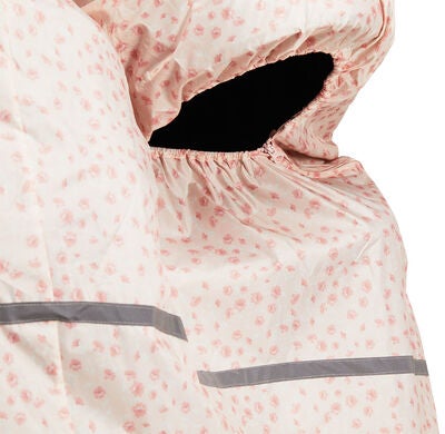 Petite Chérie Søsken Regntrekk, Pink Flowers
