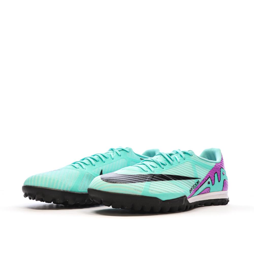 Nike Chaussures de Foot Turquoise Homme Nike Zoom Vapor 15 Academy TF