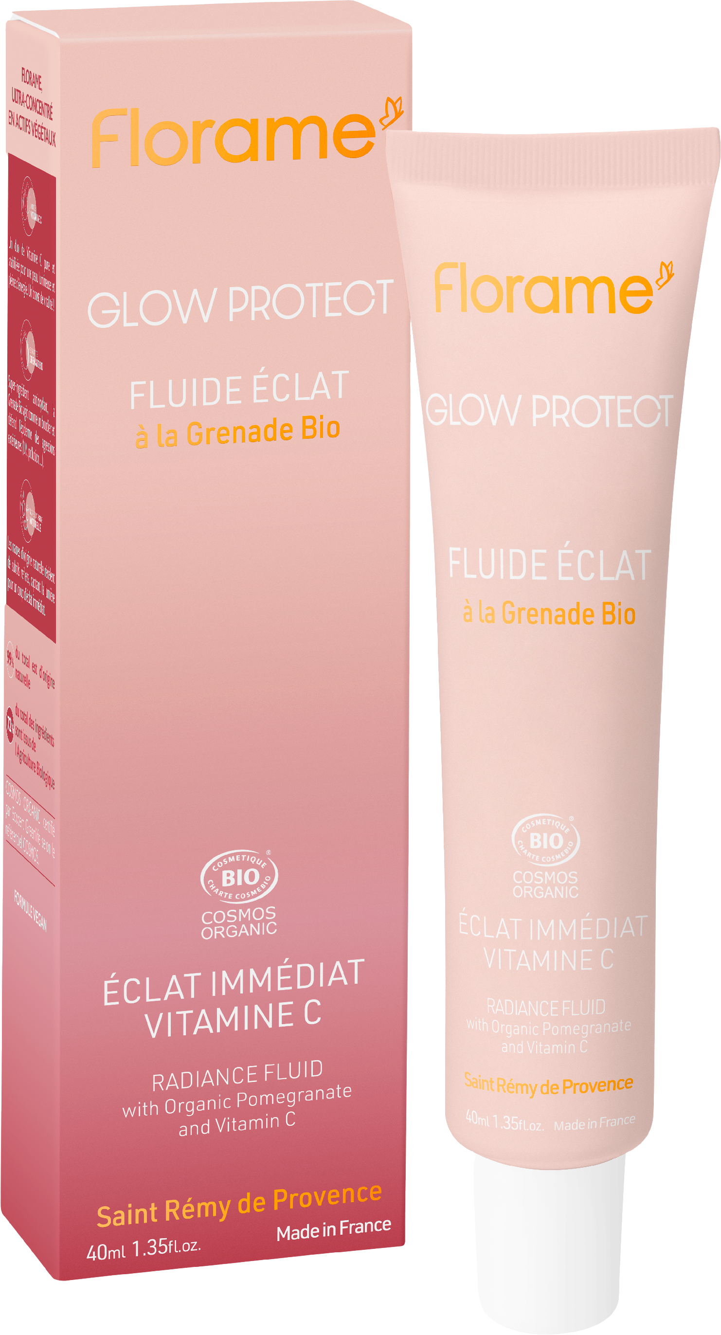 Florame  Glow Fluid Granatapfel & Vitamin C, 40 ml