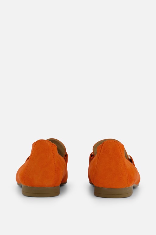 Gabor Instappers oranje Suede