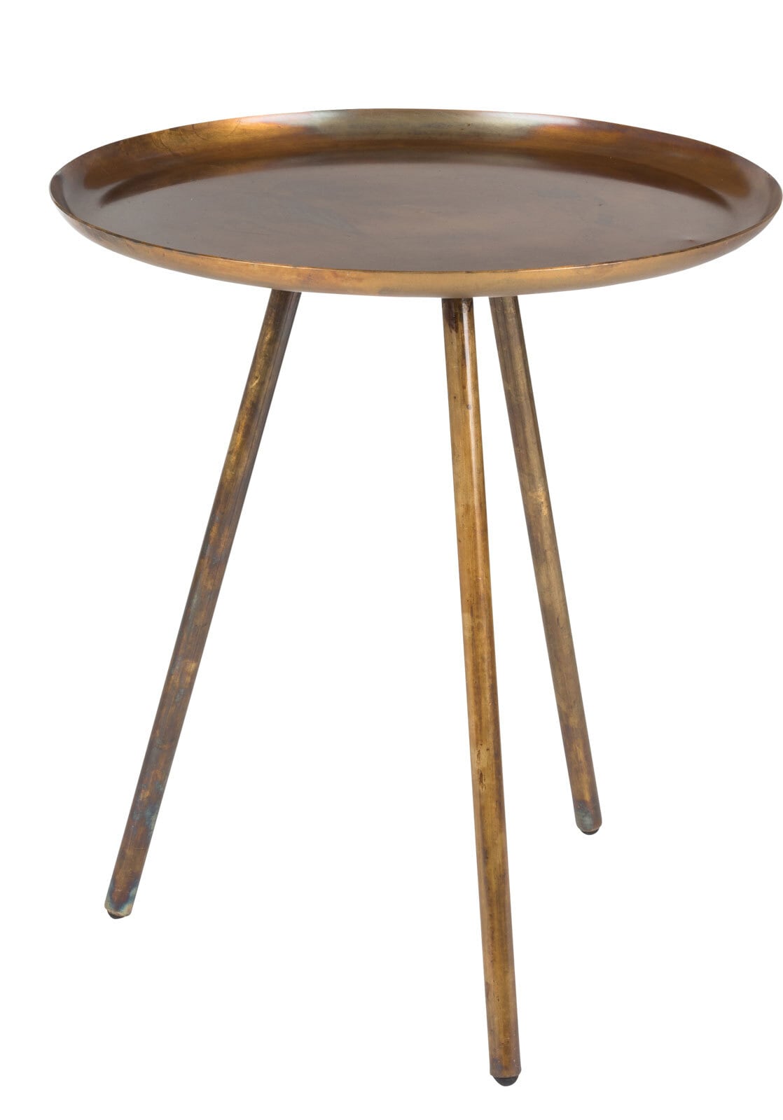 Beistelltisch LANDO 48 x 46 cm kupferfarbig