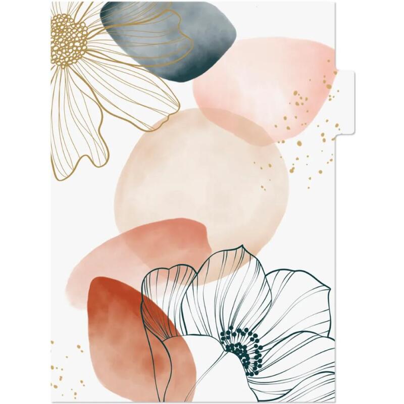 Evanescence, Set de 3 pochettes à onglets 22 x 31 cm, ass. - Multicolore
