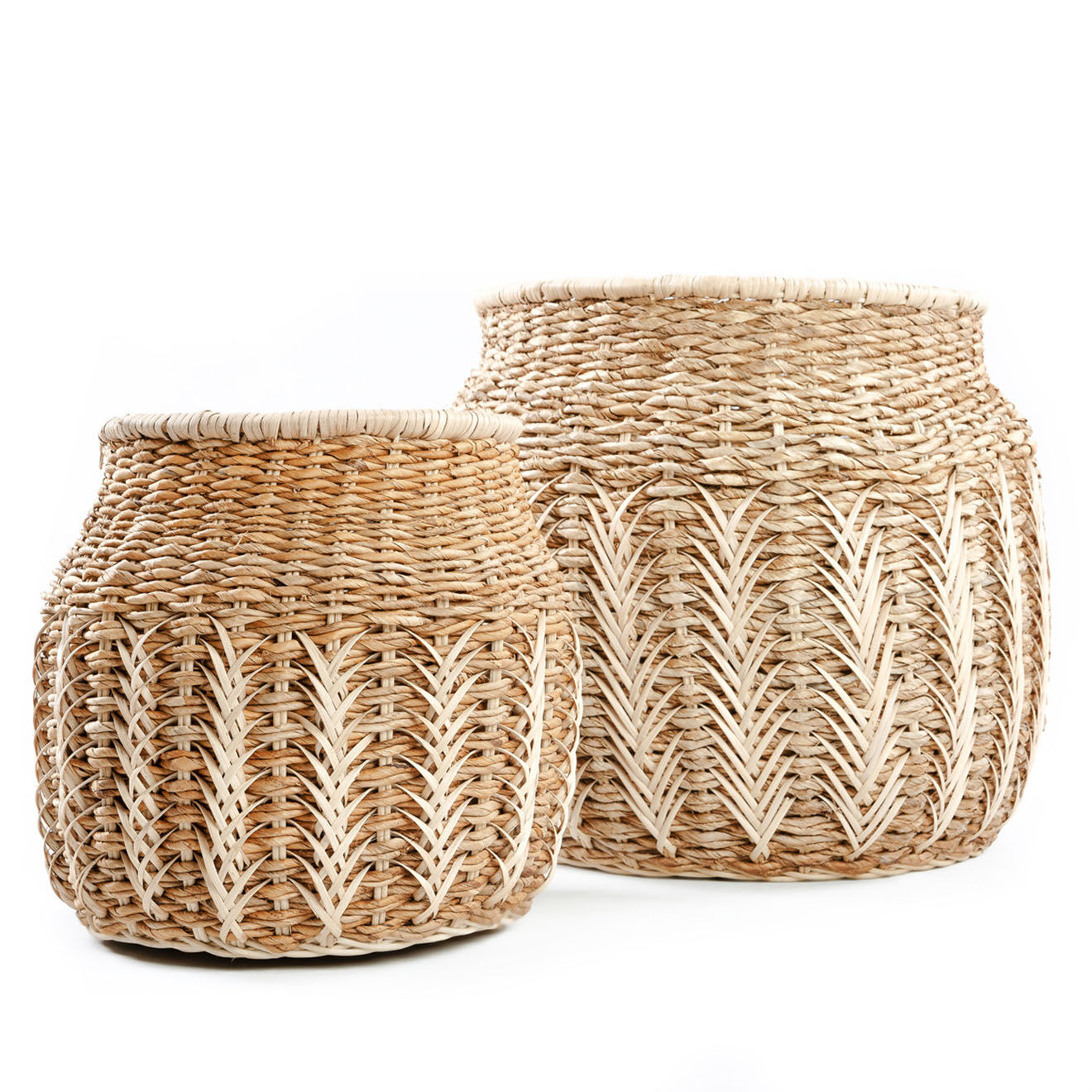 Bazar Bizar Panier Luziru naturel - D.52xH.45 cm