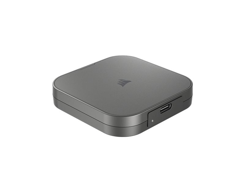 Corsair Externe SSD EX400U 2000 GB Tragbarer USB Typ-C-Solid-State-Datenspeicher