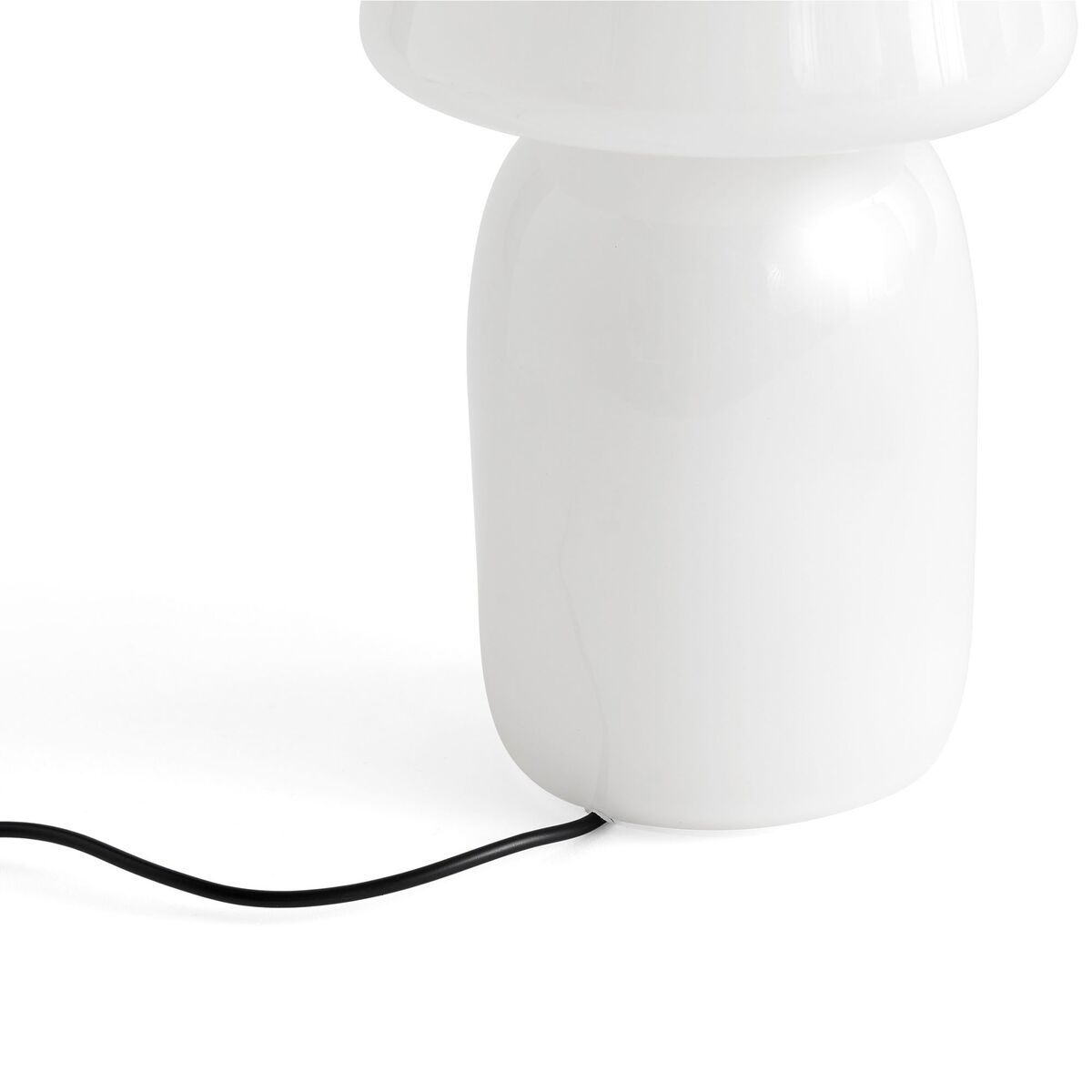 Apollo Portable bordlampe, white glass