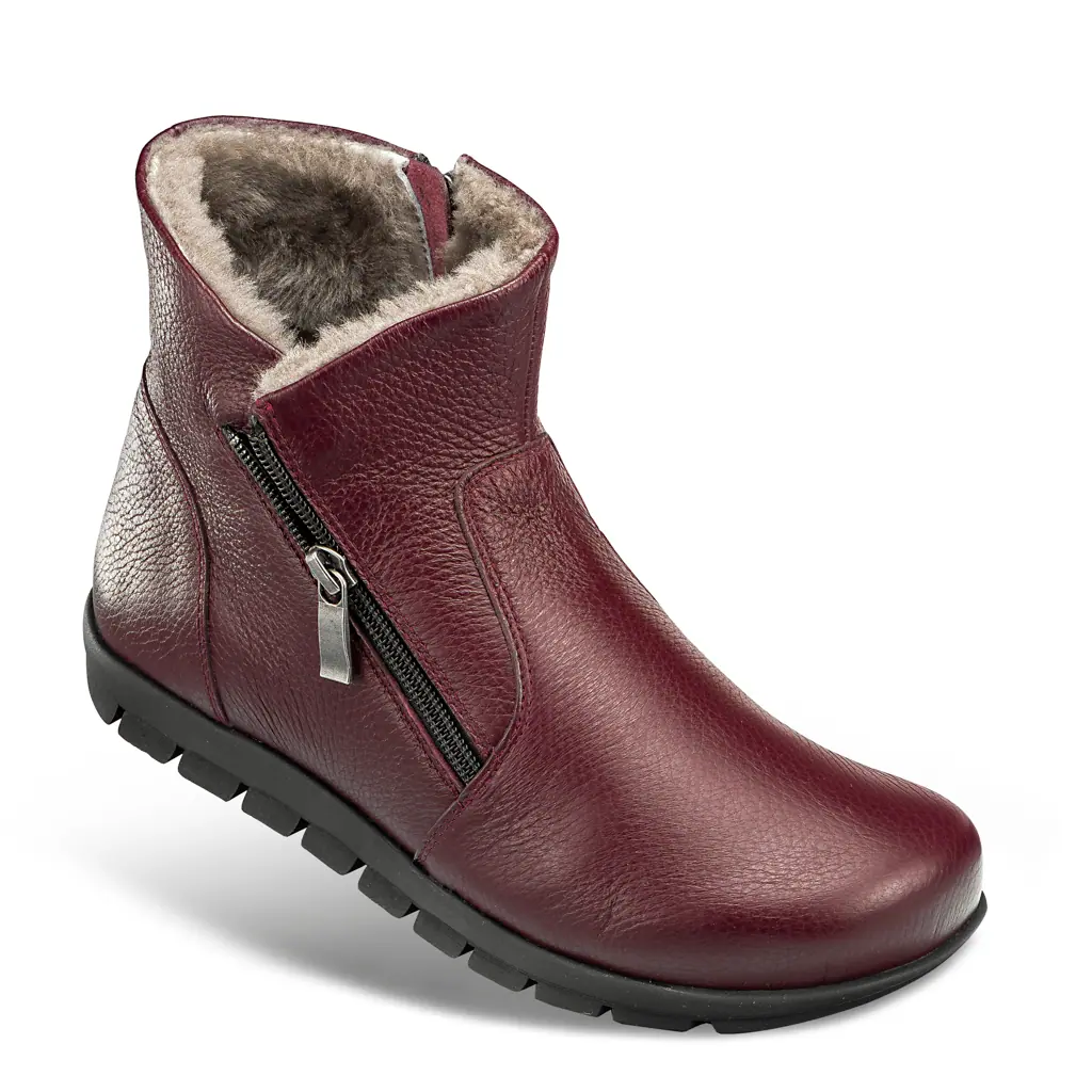 DAMEN - Stiefelette KADI weinrot