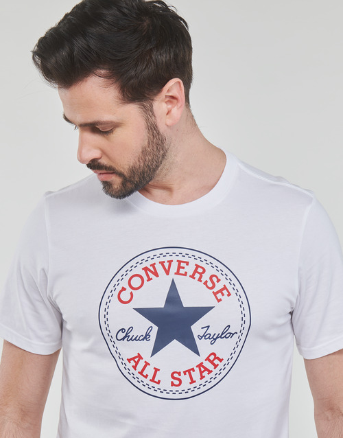 Converse - GO-TO CHUCK TAYLOR CLASSIC PATCH TEE - Blanc