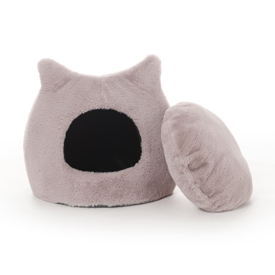 Iglu antiestresse rosa Leeby para gatos