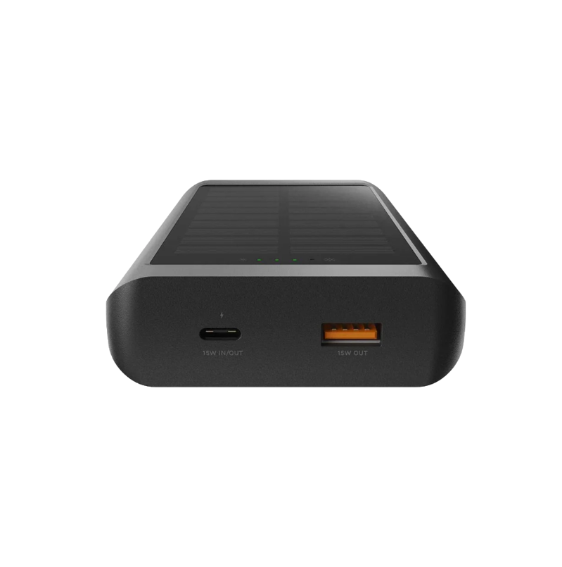 15W Go2 Zonne-energie Powerbank + Lamp