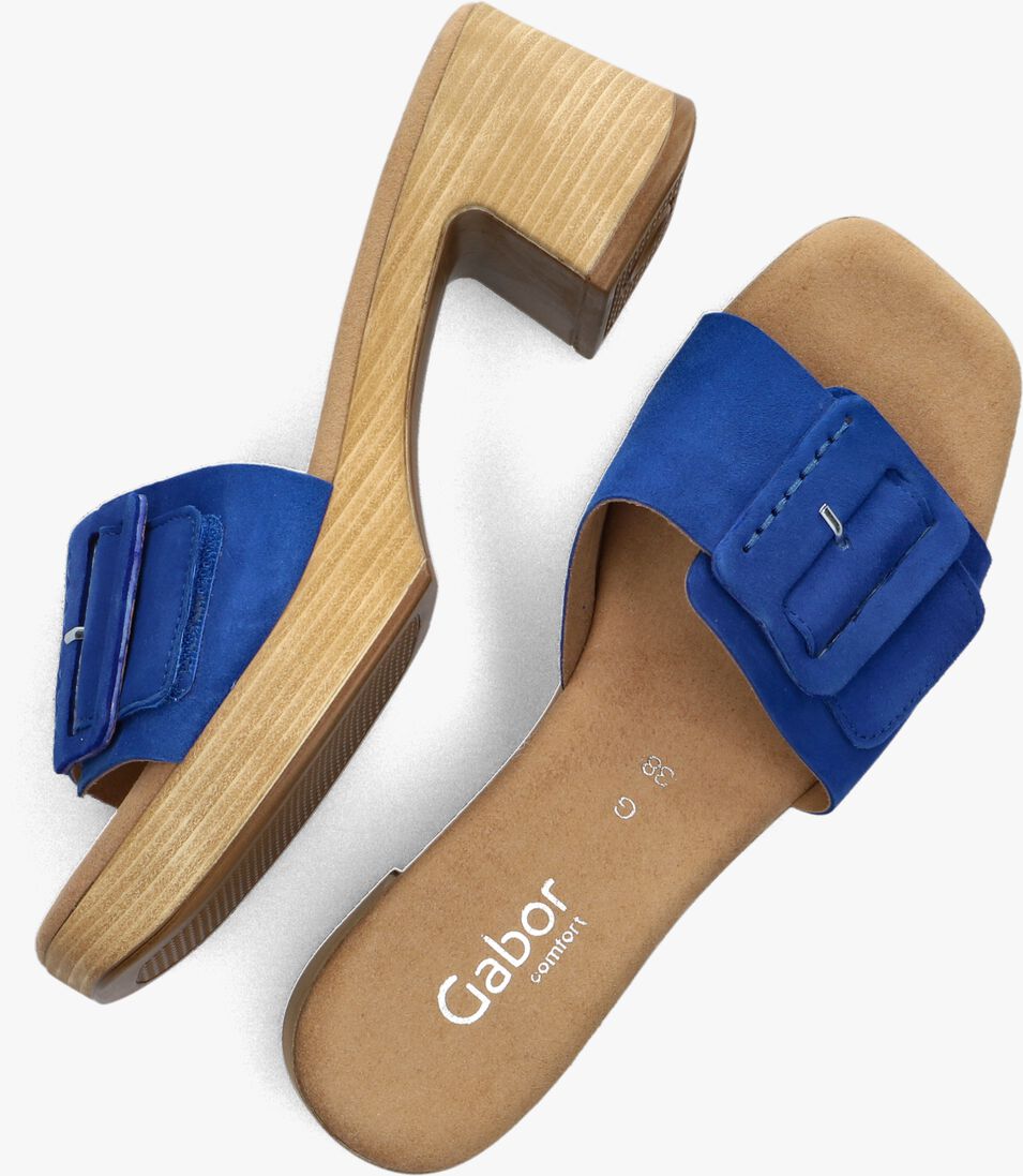 GABOR blauwe gabor slippers 722 1