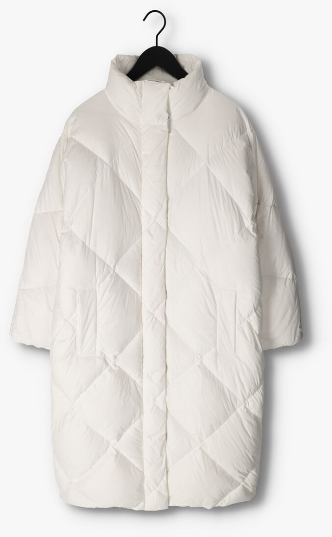 gebroken wit stand studio gewatteerde jas anissa coat