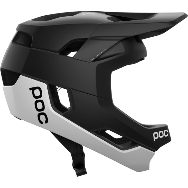 Casque VTT POC OTOCON RACE MIPS URANIUM BLACK/HYDROGEN WHITE MATT