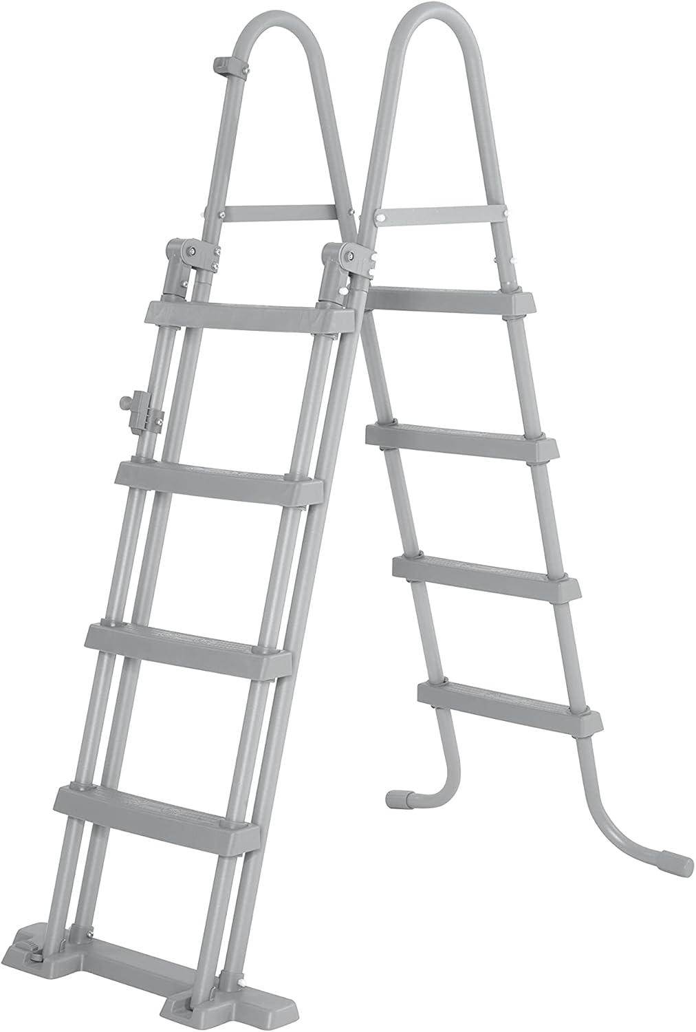 Bestway Hydrium Stahlwandpool Komplett-Set mit Sandfilteranlage Ø 300 x 120 cm, grau, rund