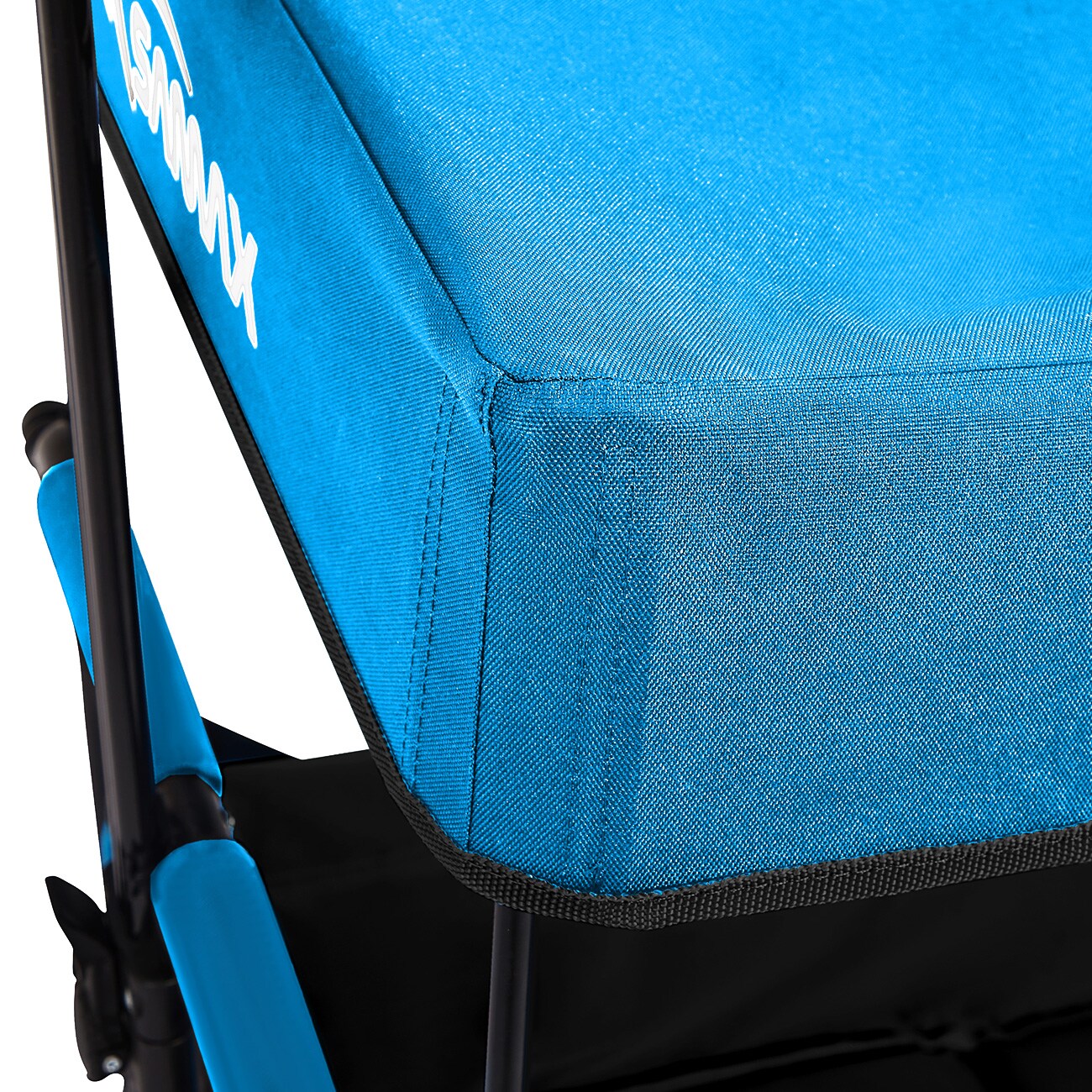 SAMAX Faltbarer Bollerwagen Offroad mit Dach - Blau