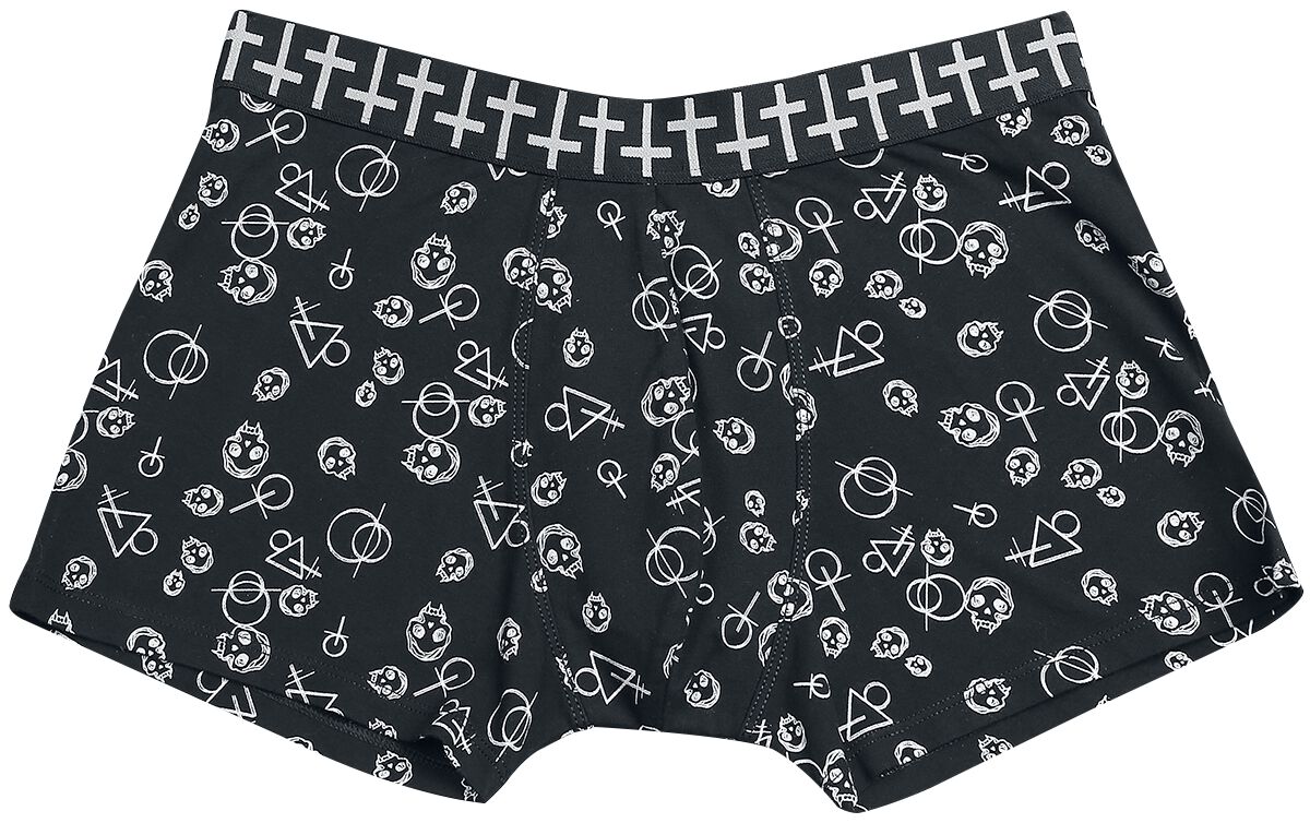 Lot de 3 boxers avec imprimés | Gothicana by EMP Lot de Boxers