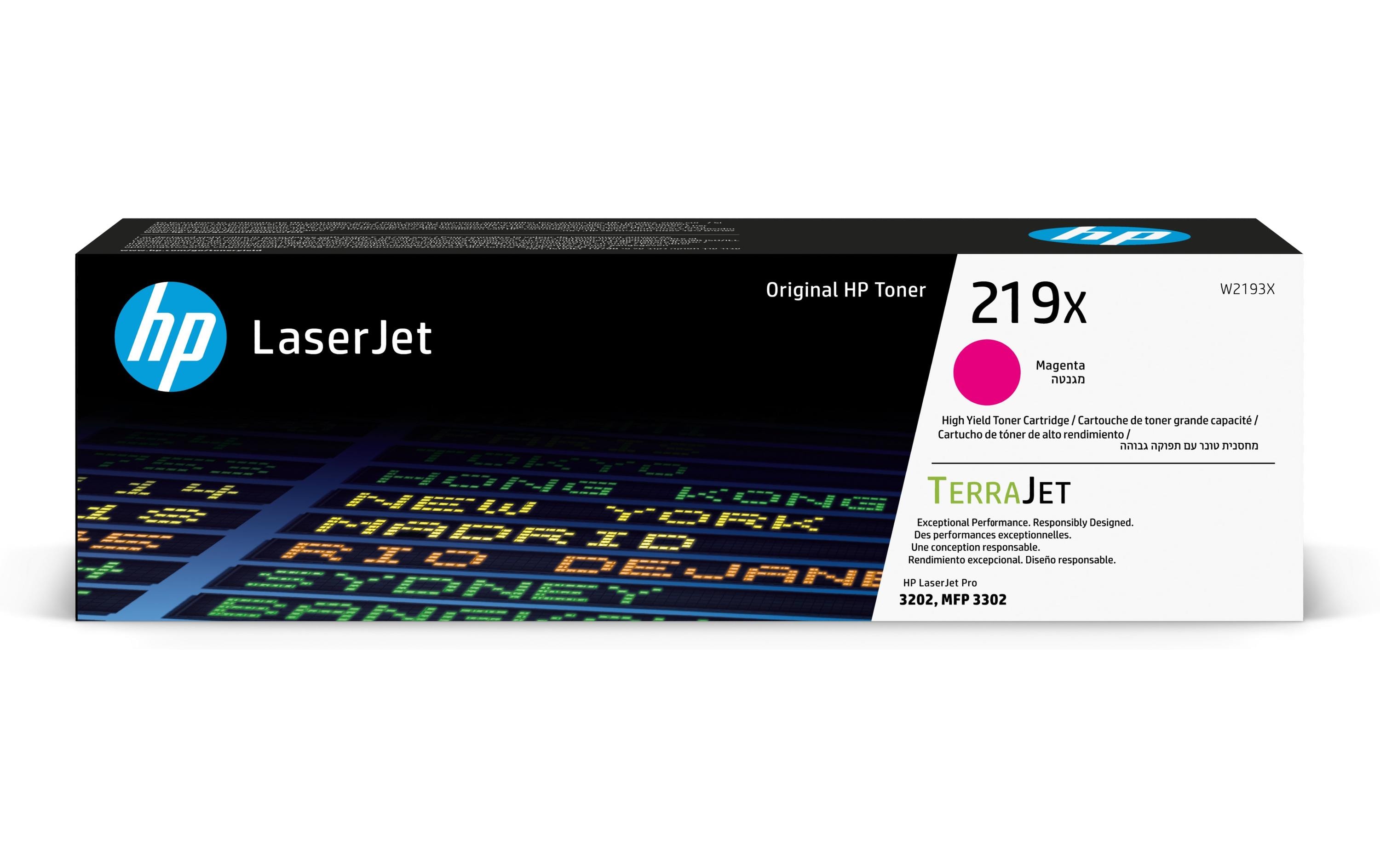 Toner 219X (W2193X) Magenta<br>Druckerpatrone, Magenta