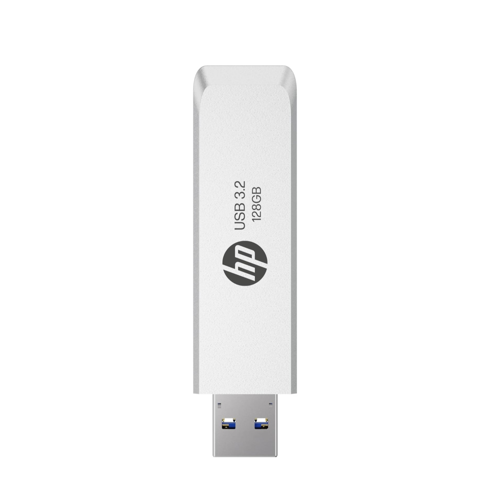128GB USB 3.2 Speicher Stick mit 120 Mbit/s Lesegeschwindigkeit (HPFD819W-A-128) - Silber