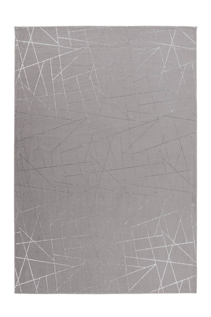Teppich BIJOU 100 - taupe-silber - 80x150 cm