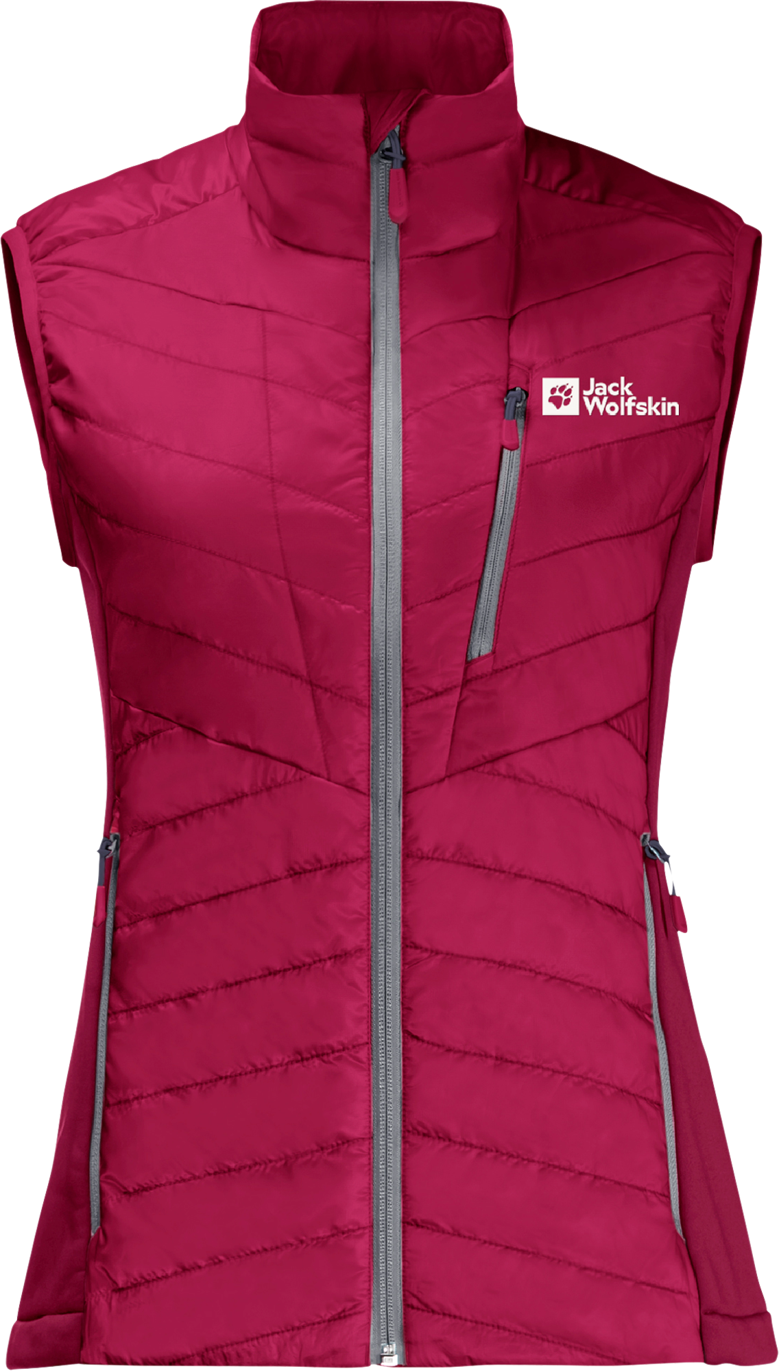 Jack Wolfskin Routeburn Pro Ins Damen Outdoorweste cranberry
