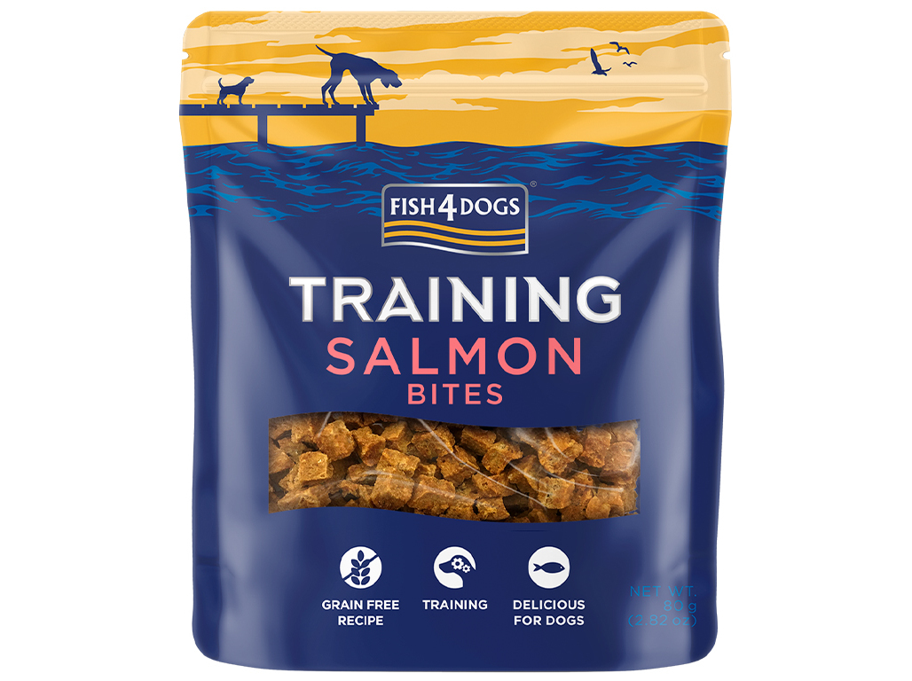 SNACKS CÃO FISH4DOGS SALMÃO 80G
