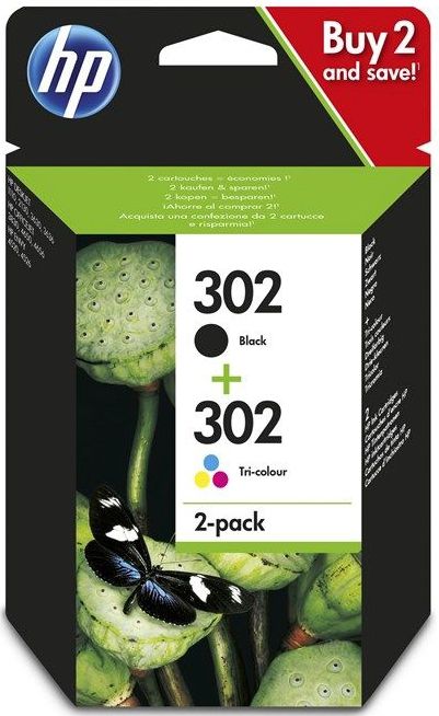 HP 302 Inktcartridge - Kleur & Zwart