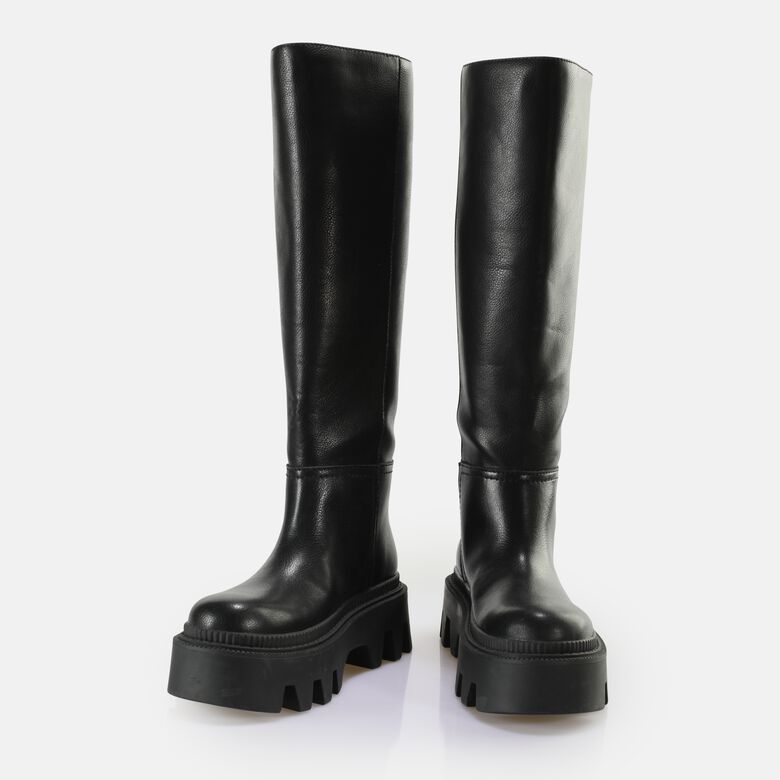 Flora Boot Bottes vegan, noir
