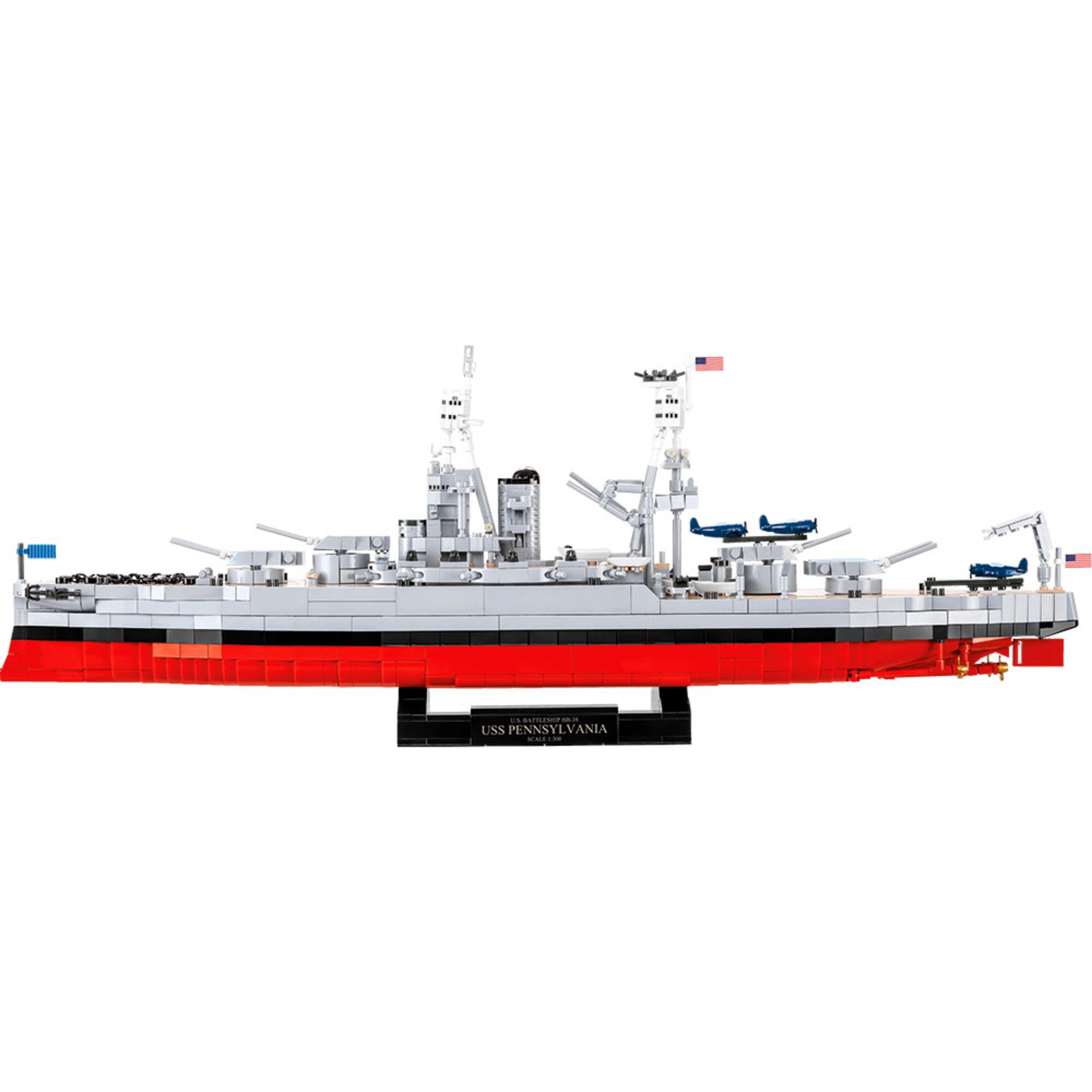 COBI Konstruktionsspielzeug Pennsylvania Class Battleship - Executive Edition