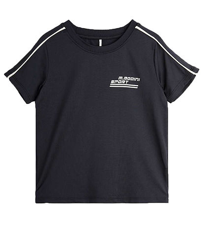 Mini Rodini T-Shirt - MR Sport Drapy - Schwarz