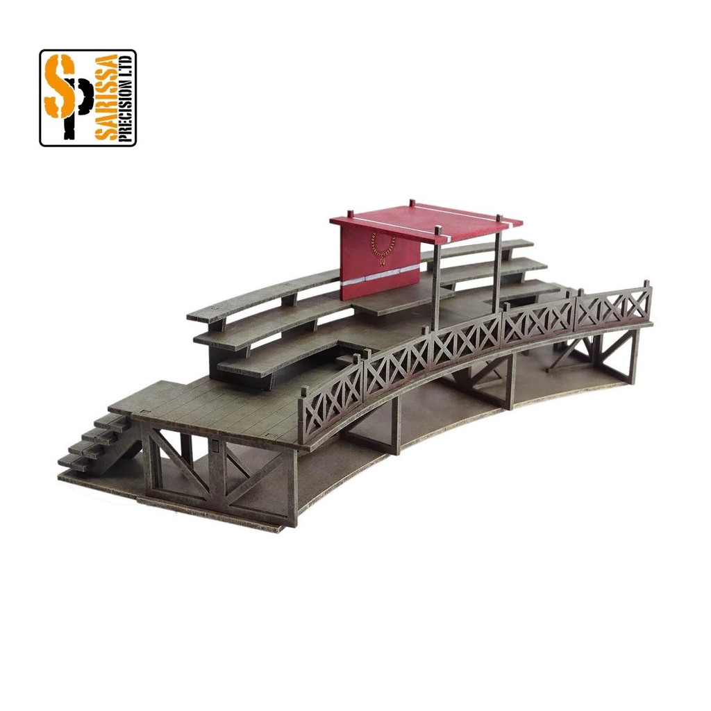 Ludus Grandstand Set with Pulvinar (Curved)