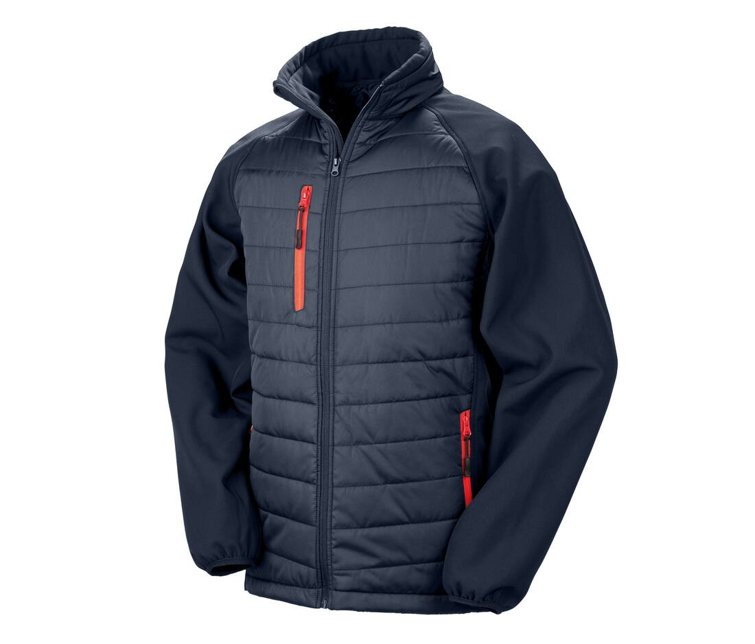 RESULT RS237 - Veste Bi-Matière Douce et Chaude