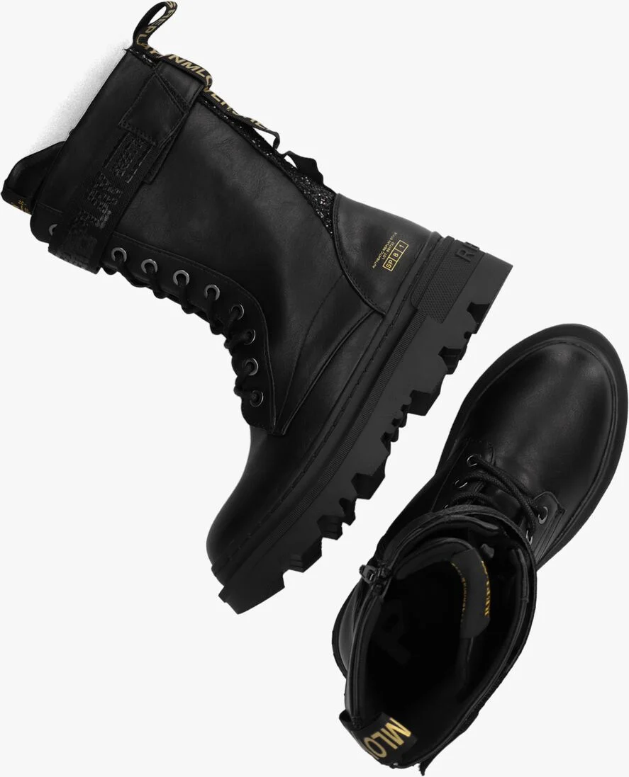 REPLAY zwarte replay veterboots laser jr