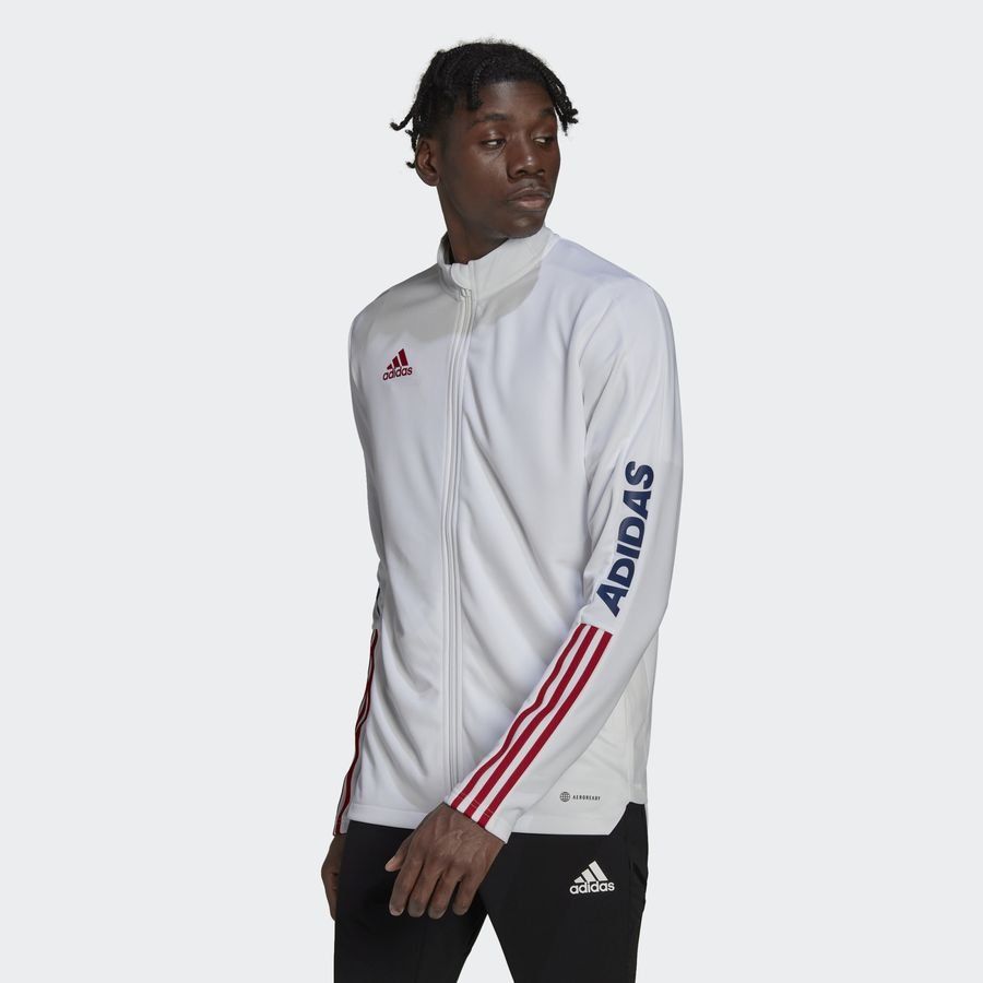 adidas Maillot d'Entraînement Wording - Blanc