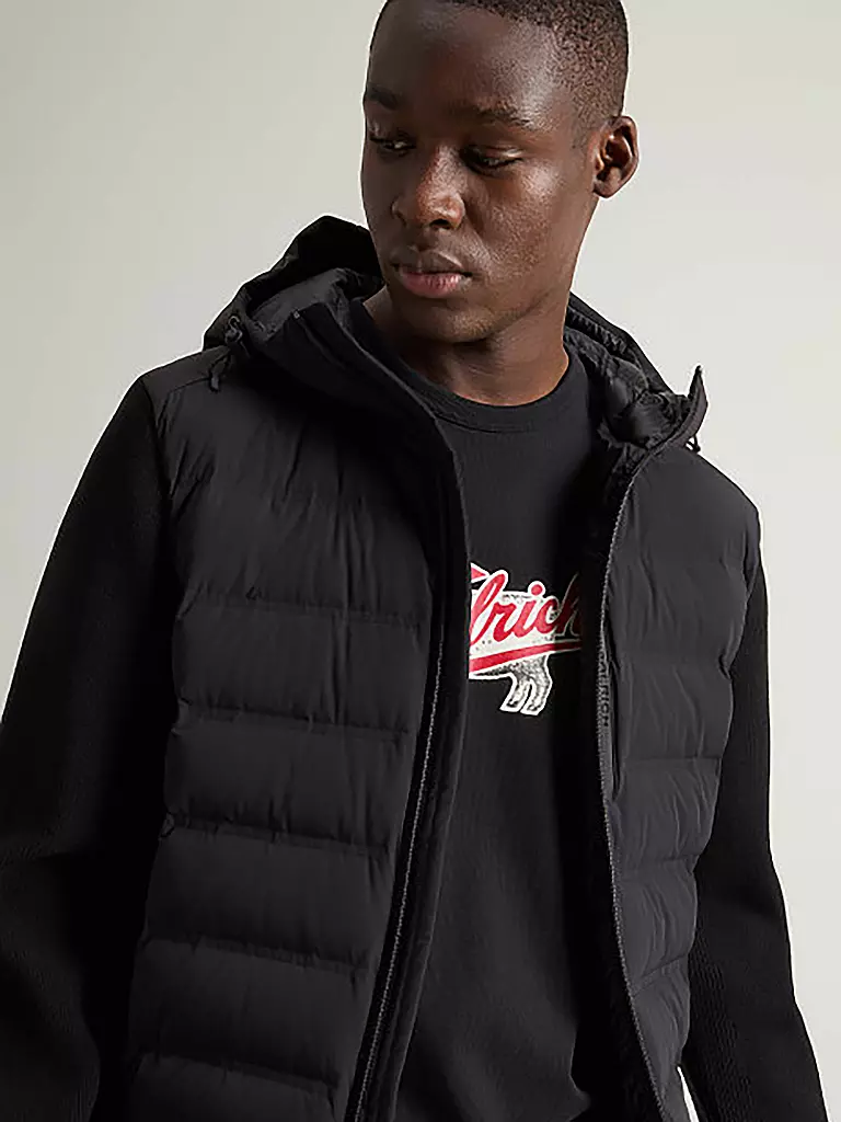 WOOLRICH Hybridjacke BERRING schwarz