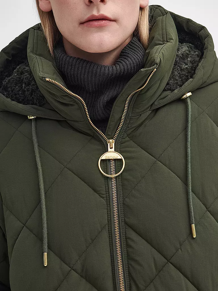 BARBOUR Steppmantel KIRKTON olive