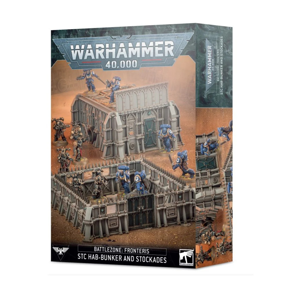 W40K : Décors - STC Hab-Bunker & Stockades
