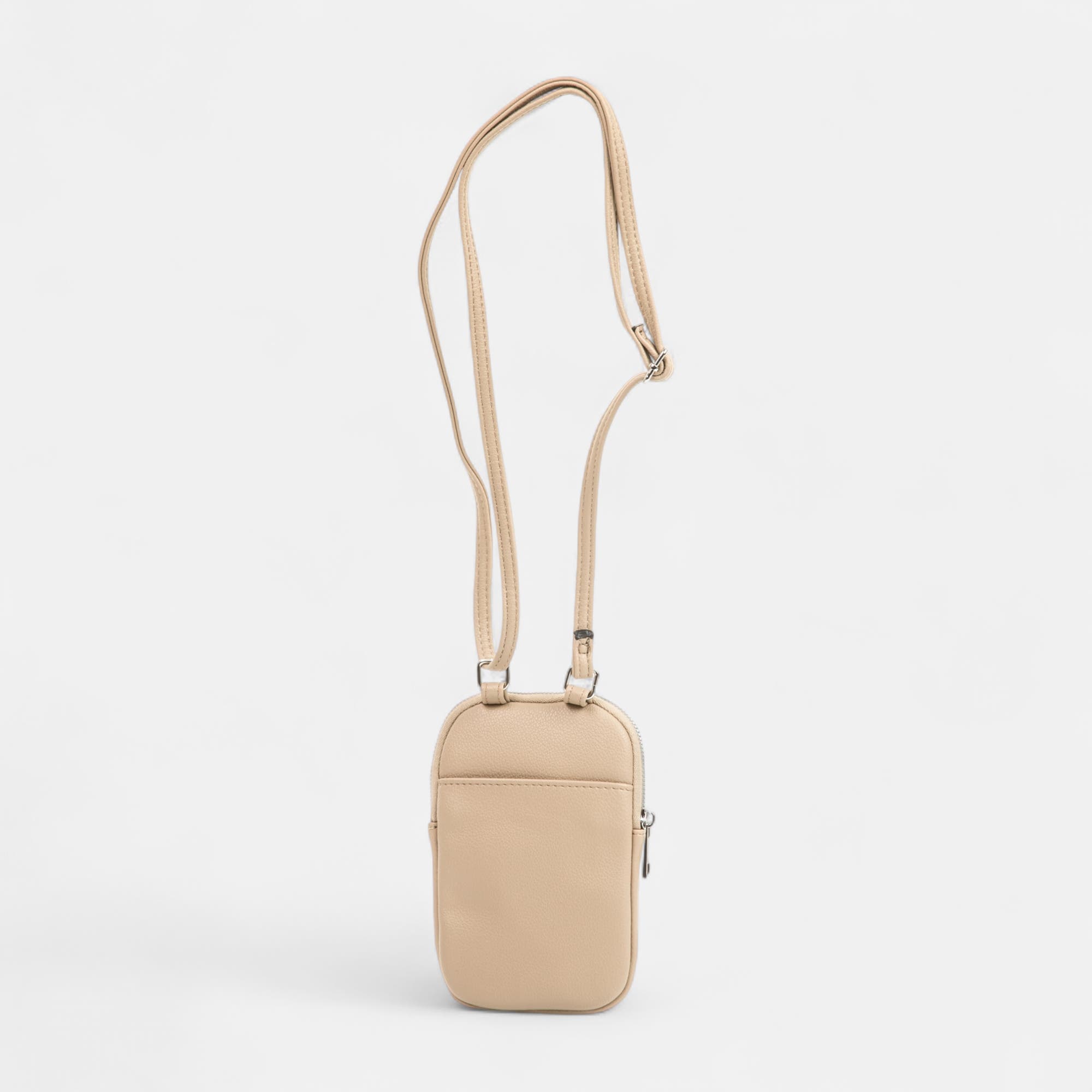 Pochette pour téléphone taupe