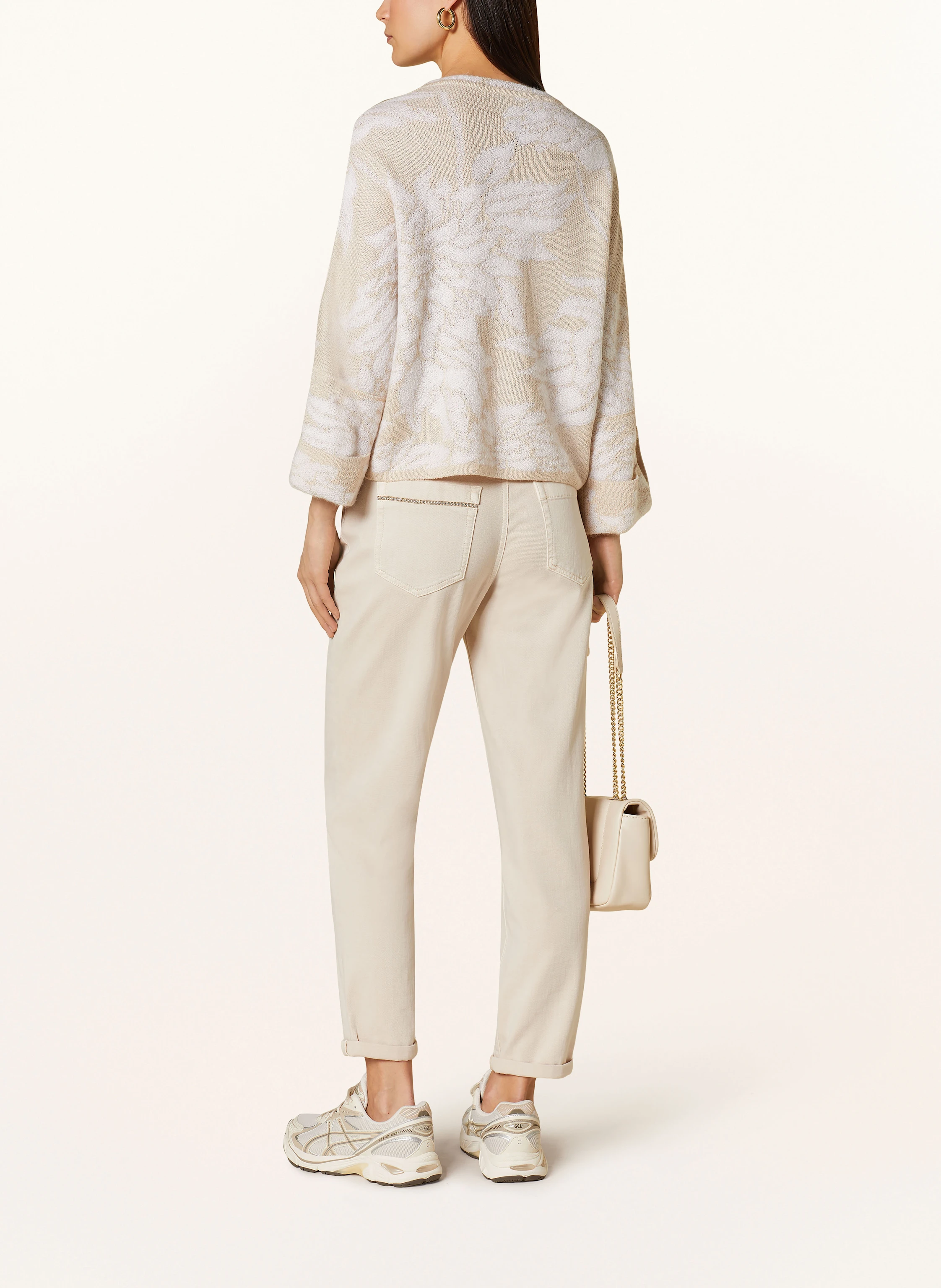 MARC CAIN Pullover mit Glitzergarn